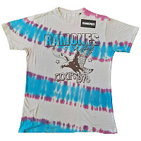 Ramones tričko, Eagle Dip Dye Wash Natural, pánské