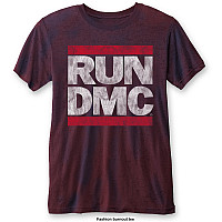 Run DMC tričko, DMC Logo Burn Out, pánské
