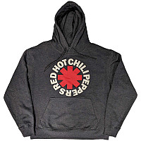 Red Hot Chili Peppers mikina, Classic Asterisk Charcoal Grey, unisex