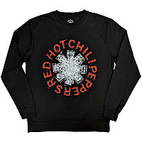 Red Hot Chili Peppers mikina, Sweatshirt Scribble Asterisk Black, unisex