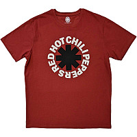 Red Hot Chili Peppers tričko, Classic Asterisk Red, pánské
