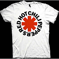 Red Hot Chili Peppers tričko, Red Asterisk White, pánské