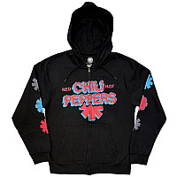 Red Hot Chili Peppers mikina, Shock Logo Zipped Black, pánská