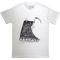 Radiohead tričko, Grim Reaper Organic White, pánské