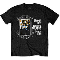 Roxy Music tričko, Street Life Hula-Kula Black, pánské