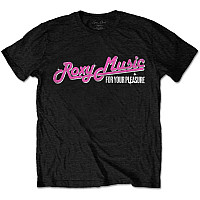 Roxy Music tričko, For Your Pleasure Tour BP Black, pánské