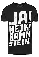 Rammstein tričko, Ramm 4 Black, pánské