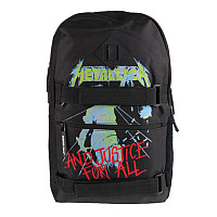 Metallica skate batoh PES 45x28x11 cm, And Justice For All Black