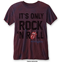 Rolling Stones tričko, IORNR Burnout Navy Red, pánské