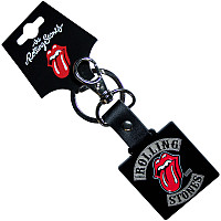 Rolling Stones kovová klíčenka 40x40 mm, Tour '78 Zinc
