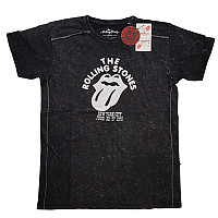 Rolling Stones tričko, NYC '75 Snow Washed Black, pánské