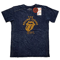 Rolling Stones tričko, NYC '75 Snow Washed Blue, pánské