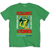 Rolling Stones tričko, Copacabana Green, pánské