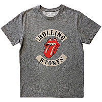 Rolling Stones tričko, Biker Tongue Grey, pánské
