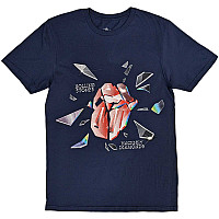 Rolling Stones tričko, Hackney Diamonds Explosion Navy Blue, pánské