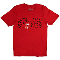 Rolling Stones tričko, Hackney Diamonds Shard Logo Red, pánské