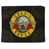 Guns N Roses peněženka PU 11 x 10 x 1 cm, Logo Black
