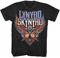 Lynyrd Skynyrd tričko, Crossed Guitars, pánské