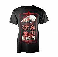 Led Zeppelin tričko, UK Tour 71, pánské