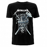 Metallica tričko, History White Logo Black, pánské