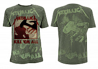 Metallica tričko, Kill 'Em All A/O Olive Green, pánské
