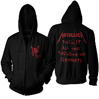 Metallica mikina, No Regrets Zipped, pánská