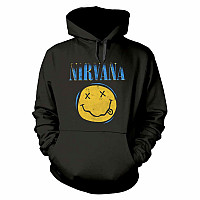 Nirvana mikina, Xerox Smiley Black, pánská