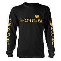 Wu-Tang Clan dlouhý rukáv tričko, Logo BP Black, pánské