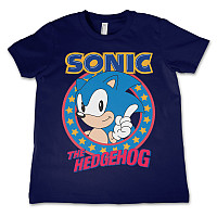 Sonic The Hedgehog tričko, Sonic The Hedgehog Navy, dětské