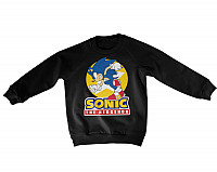 Sonic The Hedgehog mikina, Fast Sonic The Hedgehog Black, dětská