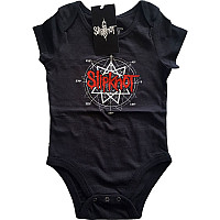 Slipknot kojenecké body tričko, Star Logo Black, dětské