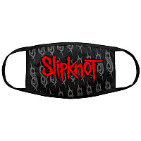 Slipknot bavlněná rouška na ústa, Red Logo & Sigils, unisex