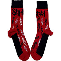 Slipknot ponožky, Tribal S Red, unisex - velikost 7 - 11 (41 - 45)