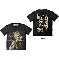 Slipknot tričko, Profile Sublimation Print & Back Print Black, pánské