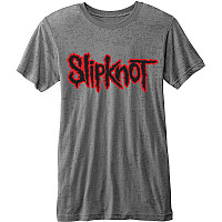 Slipknot tričko, Logo Burnout Grey, pánské