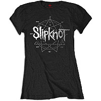 Slipknot tričko, Logo Star Diamante Girly, dámské