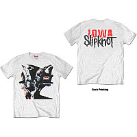 Slipknot tričko, Iowa Goat Shadow BP White, pánské