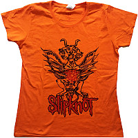 Slipknot tričko, Winged Devil Girly BP Orange, dámské