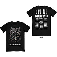 Slayer tričko, Divine Intervention 2014 Dates BP Black, pánské