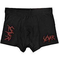 Slayer boxerky CO+EA, Scratchy Logo Black, pánské