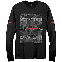 System Of A Down tričko dlouhý rukáv, Eye Collage, pánské