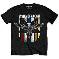 System Of A Down tričko, Eagle Colours, pánské