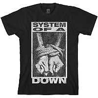 System Of A Down tričko, Ensnared Black, pánské