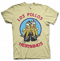 Breaking Bad tričko, Walter & Jesse Hermanos Khaki, pánské