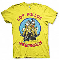 Breaking Bad tričko, Walter & Jesse Hermanos Yellow, pánské