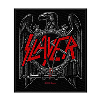 Slayer nášivka PES 100x50 mm, Black Eagle