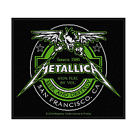 Metallica nášivka 100 x100 mm, Fuel