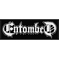 Entombed tkaná nášivka PES 100x30 mm, Logo