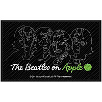 The Beatles tkaná nášivka PES 100x50 mm, On Apple