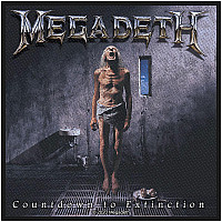 Megadeth nášivka 100 x 100 mm, Countdown To Extinction